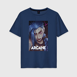 Женская футболка оверсайз Arcane Jinx