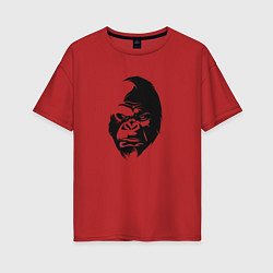 Женская футболка оверсайз Angry Monkey Cotton Theme
