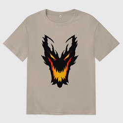 Женская футболка оверсайз ЛИЦО SHADOW FIEND DOTA2