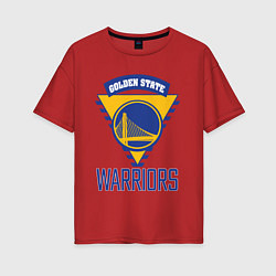 Женская футболка оверсайз Golden State Warriors Голден Стейт НБА