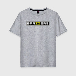 Женская футболка оверсайз Brazzers