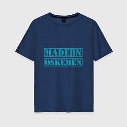 Женская футболка оверсайз Оскемен Казахстан