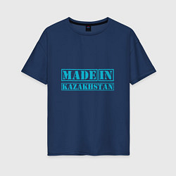 Женская футболка оверсайз Made In Kazakhstan
