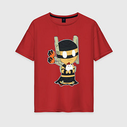 Женская футболка оверсайз Shadow Shaman Chibi