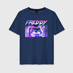 Женская футболка оверсайз FREDDY from Security Breach