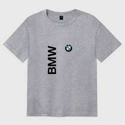 Женская футболка оверсайз BMW ато супер