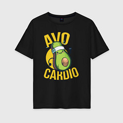 Женская футболка оверсайз AVO CARDIO
