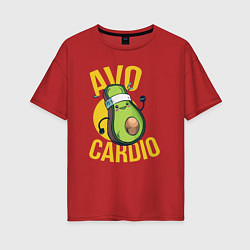 Женская футболка оверсайз AVO CARDIO