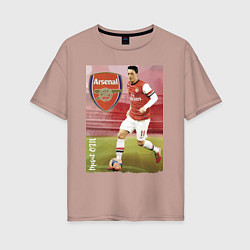 Женская футболка оверсайз Arsenal, Mesut Ozil