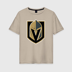 Женская футболка оверсайз Vegas Golden Knights , Вегас Голден Найтс