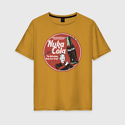 Женская футболка оверсайз Nuka Cola Ice Cold Retro