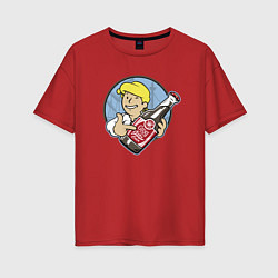 Женская футболка оверсайз Vault Boy Fallout