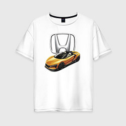 Женская футболка оверсайз Honda Concept Motorsport