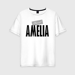 Женская футболка оверсайз Unreal Amelia