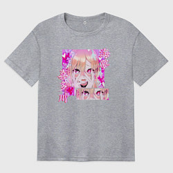 Футболка оверсайз женская Marin Kitagawa cosplayer, цвет: меланж