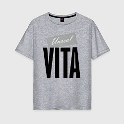 Женская футболка оверсайз Unreal Vita