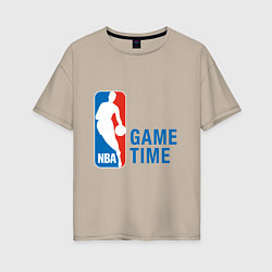 Женская футболка оверсайз NBA Game Time