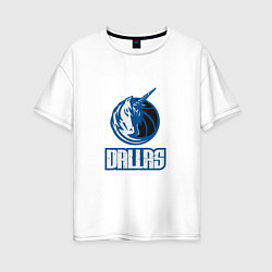 Женская футболка оверсайз Dallas - Mavericks