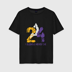 Женская футболка оверсайз Kobe Never Die - 24