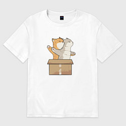 Женская футболка оверсайз Catanic