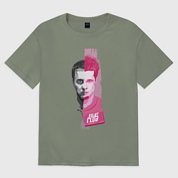 Женская футболка оверсайз Fight CluВ