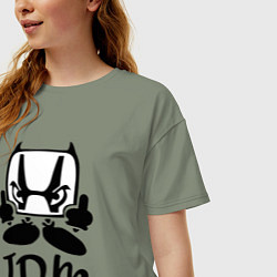 Футболка оверсайз женская Honda JDM Japan Gesture, цвет: авокадо — фото 2