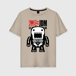 Женская футболка оверсайз JDM Japan Monster