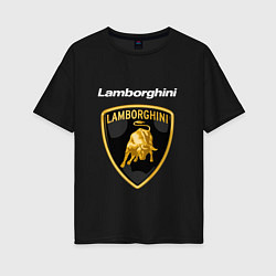 Женская футболка оверсайз ЛАМБОРГИНИ 9