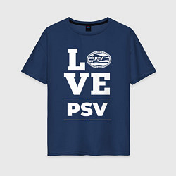 Женская футболка оверсайз PSV Love Classic