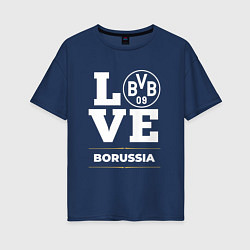 Женская футболка оверсайз Borussia Love Classic