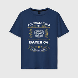Женская футболка оверсайз Bayer 04 FC 1