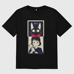 Женская футболка оверсайз Kiki Service