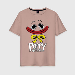 Женская футболка оверсайз POPPY PLAYTIME HAGGY - ХАГГИ