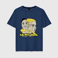 Женская футболка оверсайз Die Antwoord Art