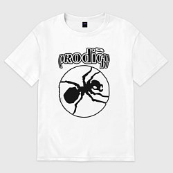 Женская футболка оверсайз The prodigy ant