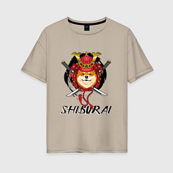 Женская футболка оверсайз Shiburai