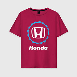 Женская футболка оверсайз Honda в стиле Top Gear