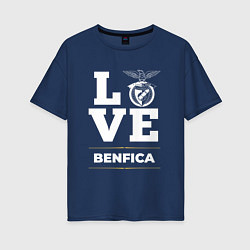 Женская футболка оверсайз Benfica Love Classic