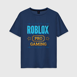 Женская футболка оверсайз Игра Roblox PRO Gaming