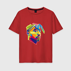 Женская футболка оверсайз 2PAC Style