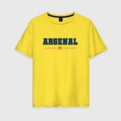 Женская футболка оверсайз Arsenal FC Classic