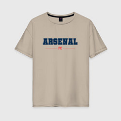 Женская футболка оверсайз Arsenal FC Classic