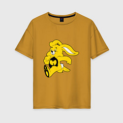 Женская футболка оверсайз Wu-Tang Bunny