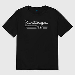 Женская футболка оверсайз Винтажная классика 1984