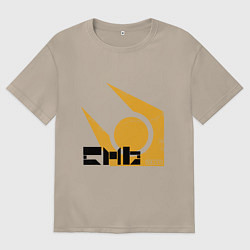 Женская футболка оверсайз City 17 - half life