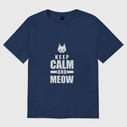 Женская футболка оверсайз Stray - Keep Calm