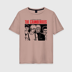 Женская футболка оверсайз Sus 50 mejores canciones - The Cranberries
