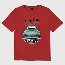 Женская футболка оверсайз Ride the classic
