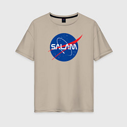 Женская футболка оверсайз SALAM