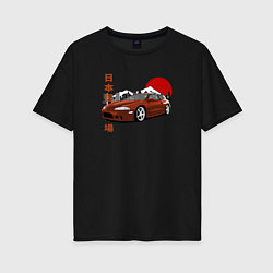 Женская футболка оверсайз Mitsubishi Eclipse 2g
